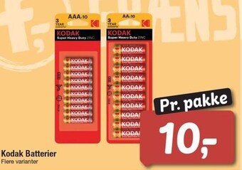 Fakta Tyskland Kodak batterier tilbud