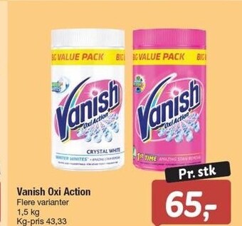 Fakta Tyskland Vanish oxi action tilbud