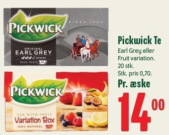 Min Købmand Pickwick te tilbud