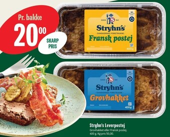 Min Købmand Stryhn´s leverpostej tilbud