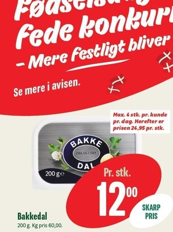 Min Købmand Bakkedal tilbud