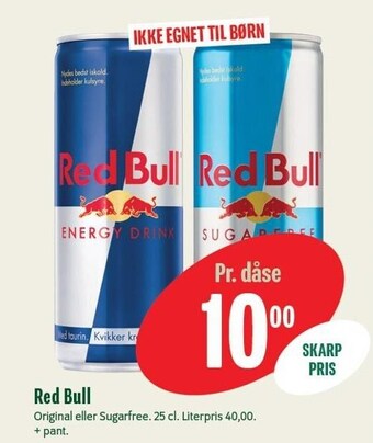 Min Købmand Red bull tilbud