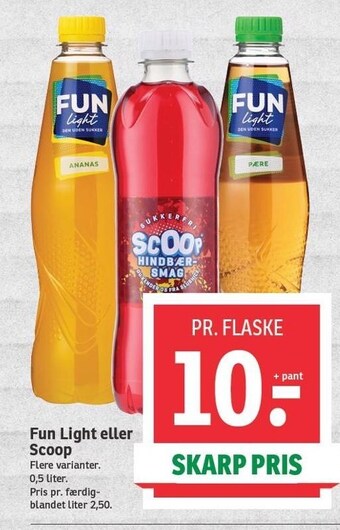 Fun light eller scoop