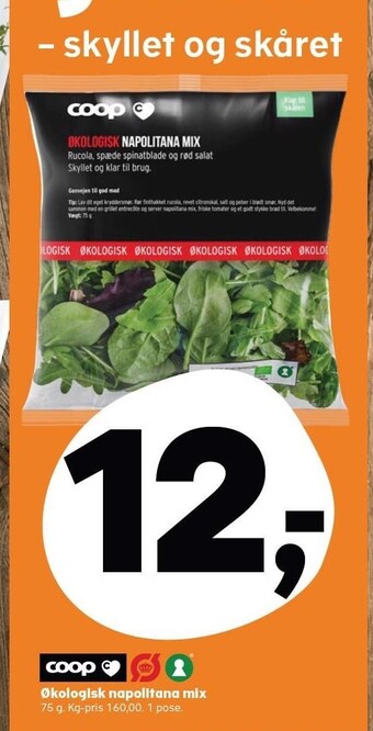 SuperBrugsen Økologisk napolitana mix tilbud