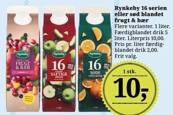 Dagli'Brugsen Rynkeby 16 serien eller sød blandet frugt & bær tilbud