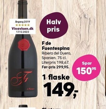 SuperBrugsen F de fuentespina tilbud