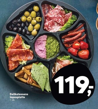 Delikatessens tapasplatte