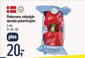 Føtex Pedersens udvalgte danske peberfrugter tilbud