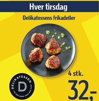 Føtex Delikatessens frikadeller - 4 stk tilbud