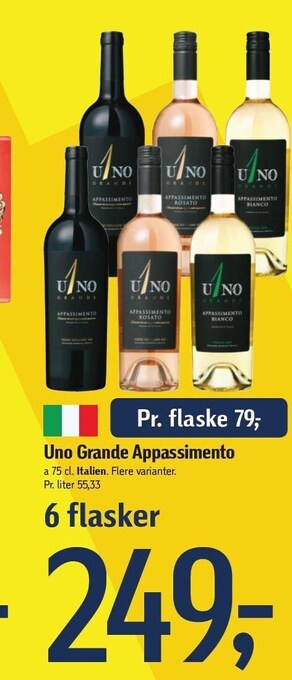 Føtex Uno grande appassimento tilbud