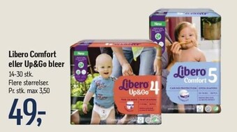Føtex Libero comfort eller up&go bleer tilbud