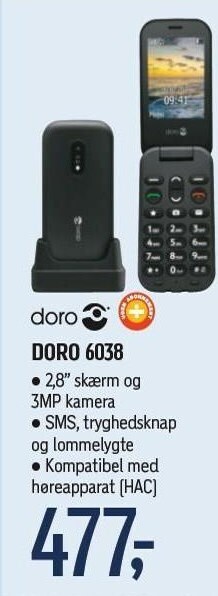 Føtex Doro 6038 tilbud