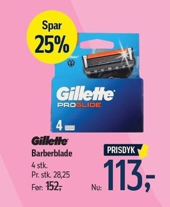 Føtex Gillette barberblade tilbud