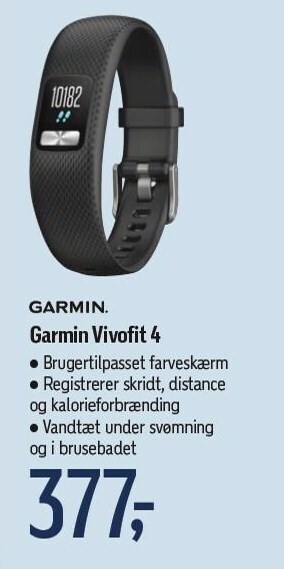 Føtex Garmin vivofit 4 tilbud