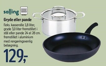 Gryde eller pande