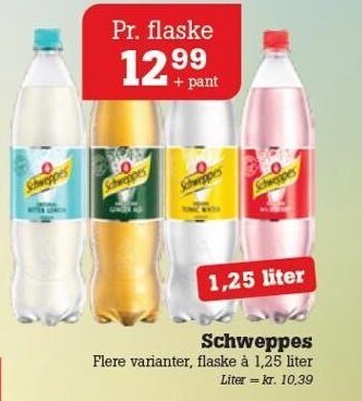 Poetzsch Padborg Schweppes tilbud