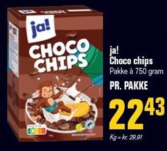 Poetzsch Padborg Ja! choco chips tilbud