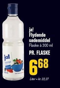 Poetzsch Padborg Ja! flydende sødemiddel tilbud