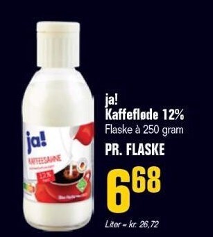 Poetzsch Padborg Ja! kaffefløde 12% tilbud