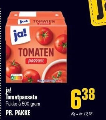 Poetzsch Padborg Ja! tomatpassata tilbud