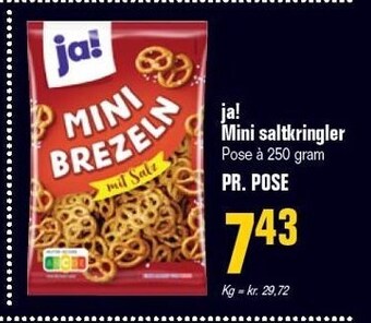 Poetzsch Padborg Ja! mini saltkringler tilbud