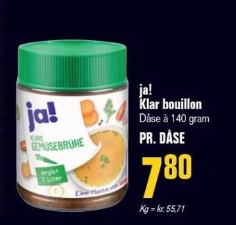 Poetzsch Padborg Ja! klar bouillon tilbud