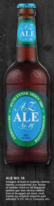 MENY Ale no. 16 tilbud