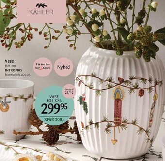 Kop & Kande Vase tilbud