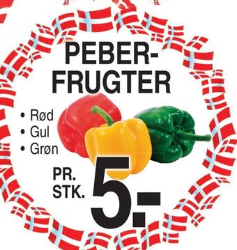 ABC Lavpris Peberfrugter tilbud