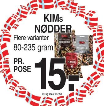 ABC Lavpris Kim s nødder tilbud