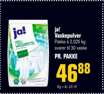 Poetzsch Padborg Ja! vaskepulver tilbud