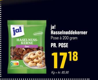 Poetzsch Padborg Ja! hasselnøddekerner tilbud
