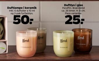 Netto Duftlys i glas tilbud