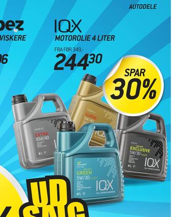 Thansen Motorolie 4 liter tilbud