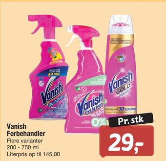 Fakta Tyskland Vanish forbehandler tilbud