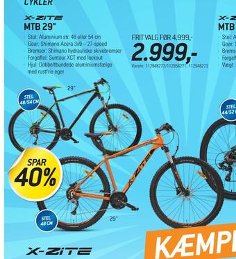 Thansen Mtb 29 tilbud