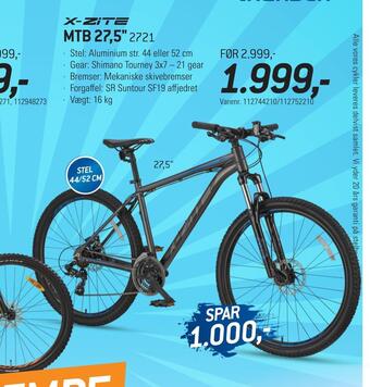 Thansen Mtb 27,5 tilbud