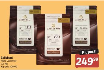 Fakta Tyskland Callebaut tilbud