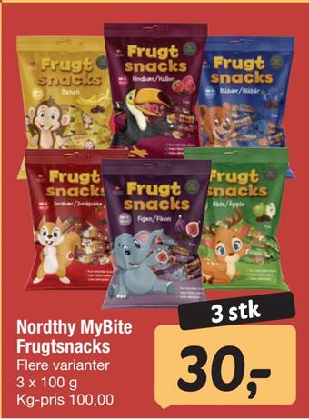 Fakta Tyskland Nordthy mybite frugtsnacks tilbud