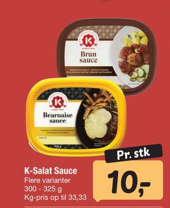 Fakta Tyskland K-salat sauce tilbud