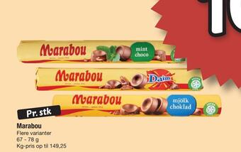 Fakta Tyskland Marabou tilbud