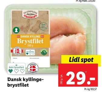 Dansk kyllingebrystfilet
