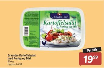 Fakta Tyskland Graasten kartoffelsalat med purløg og dild tilbud