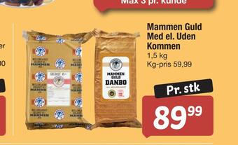 Fakta Tyskland Mammen guld med el. uden kommen tilbud