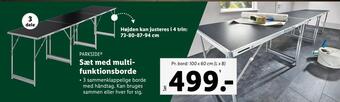 Lidl Sæt med multifunktionsborde tilbud