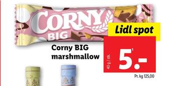 Corny big marshmallow