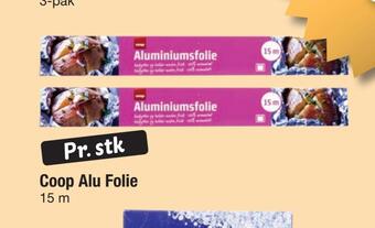 Coop alu folie