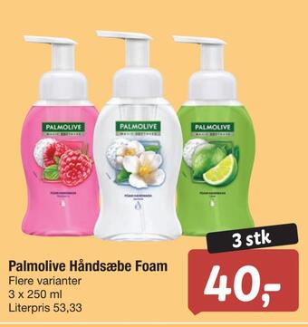 Fakta Tyskland Palmolive håndsæbe foam tilbud