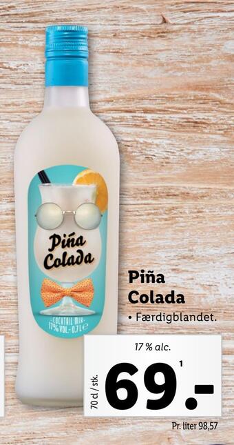 Lidl Piña colada tilbud