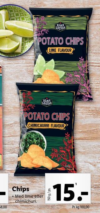 Lidl Chips tilbud